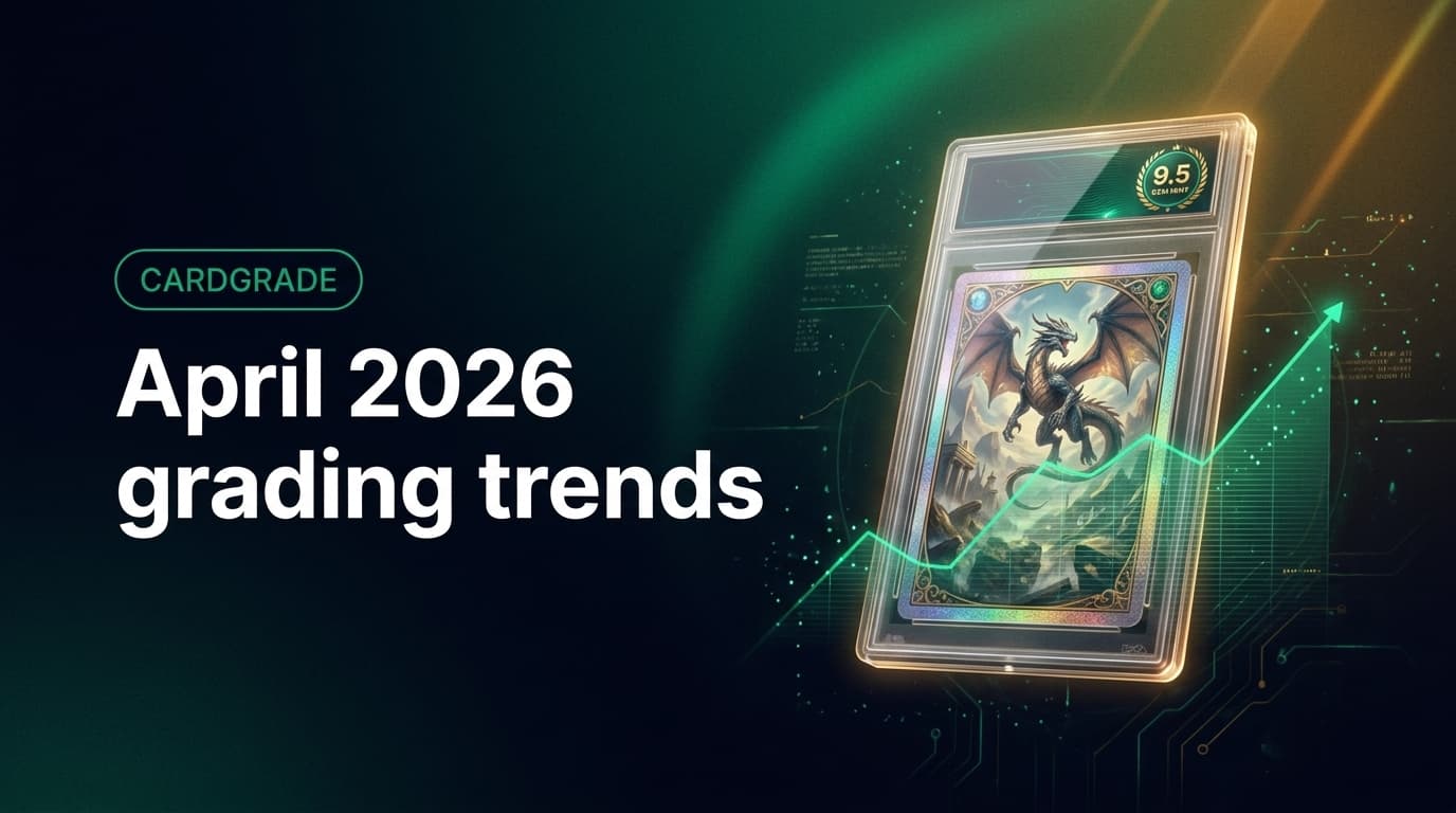Card Grading Trends April 2026: PSA Gem Rates, Submissions & What to Watch