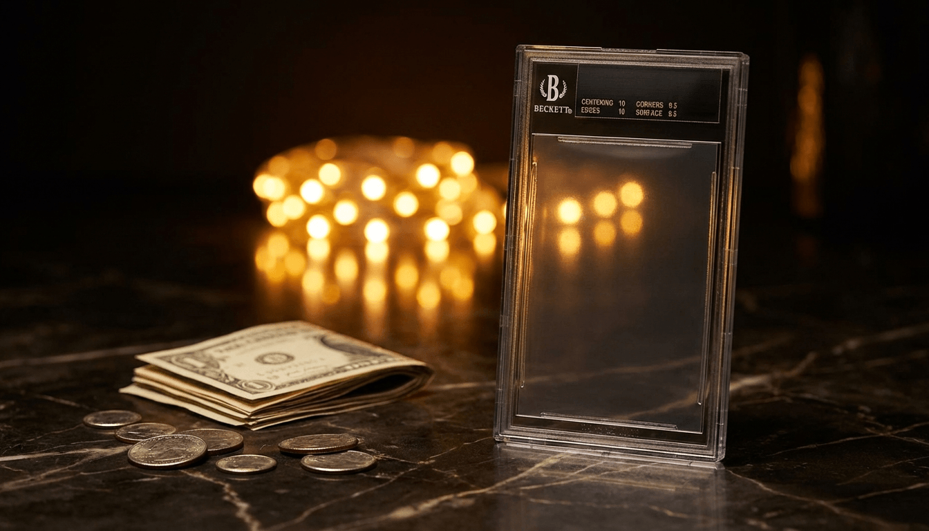 BGS Grading Cost in 2026: Real Prices for Every Tier