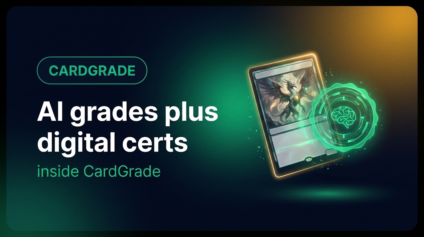 Digital Grade CardGrade AI Grading Digital Certificates Explained