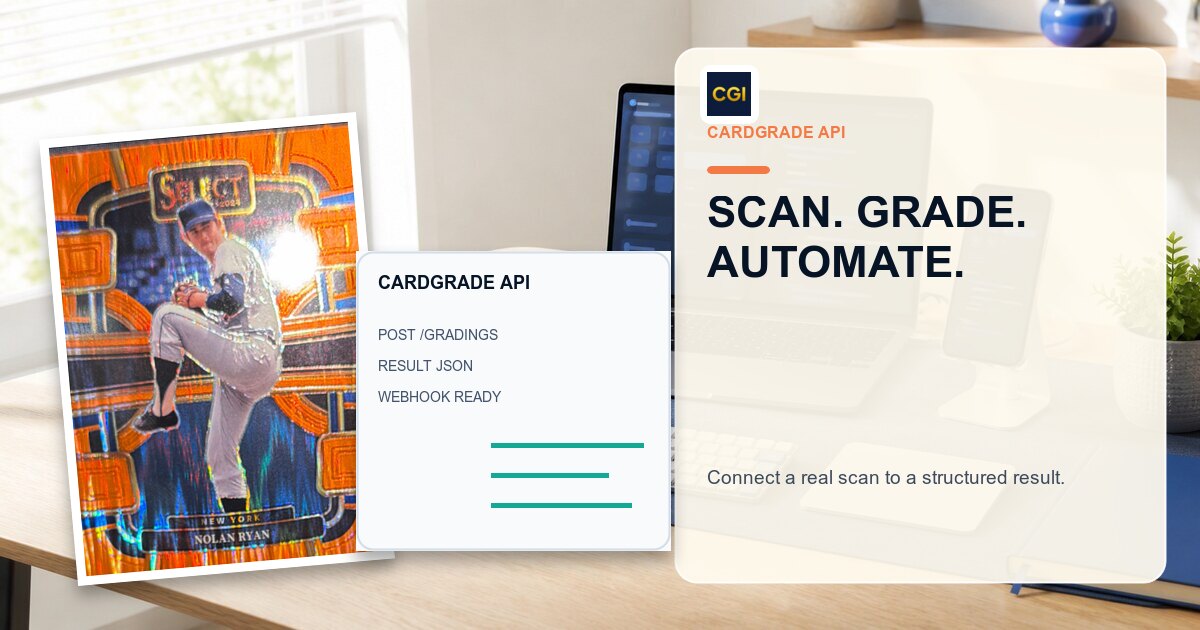 How to Combine a Card Scanner With the CardGrade API for Automated Bulk Grading preview image