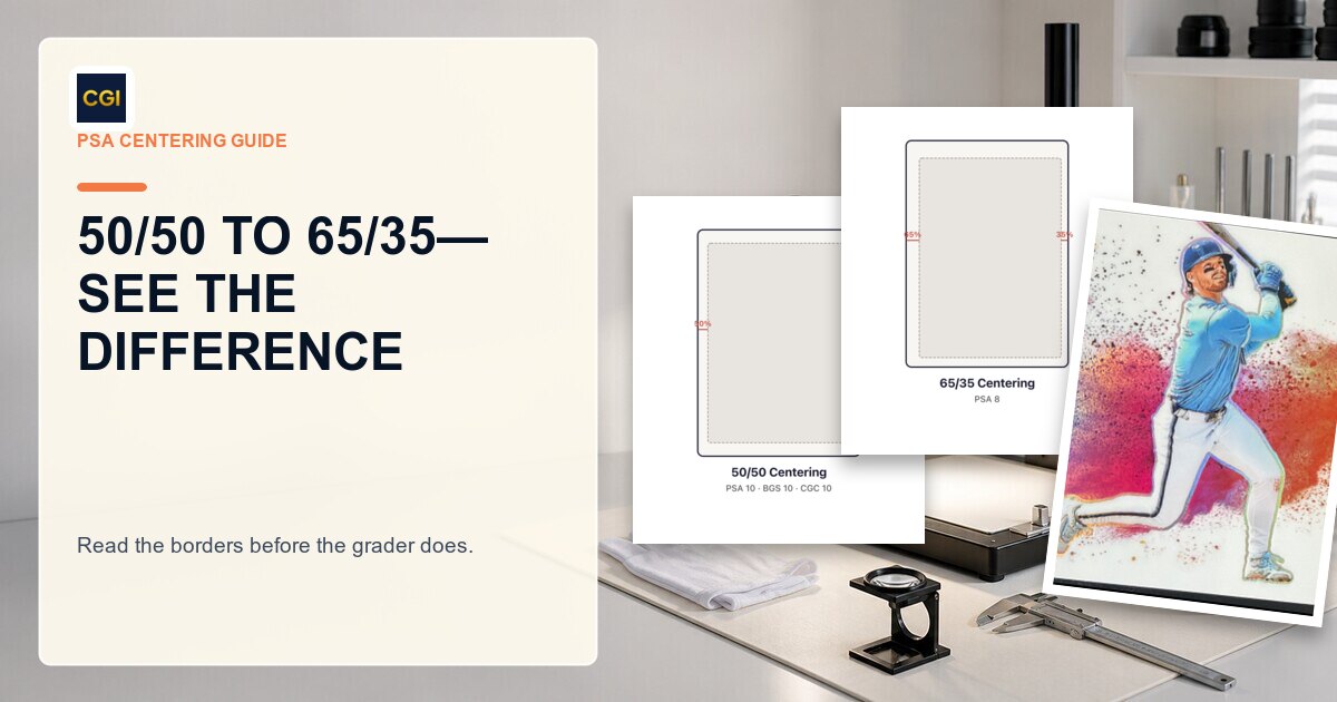 How to Read Centering Ratios for PSA Grades preview image