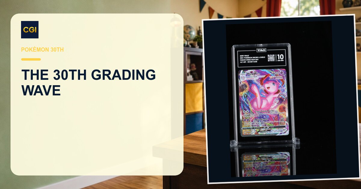 Pokemon's 30th Celebration Set Is Coming September 16 — and It's About to Trigger a Grading Wave preview image
