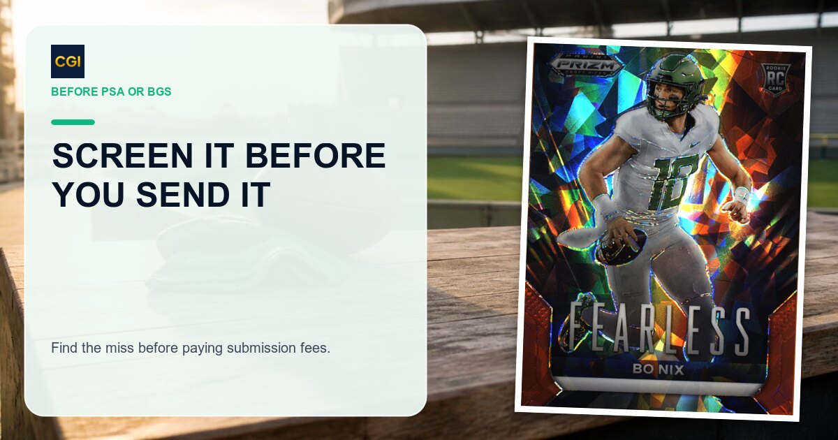 Pre-Screen Your Cards Before Submitting to PSA or BGS preview image