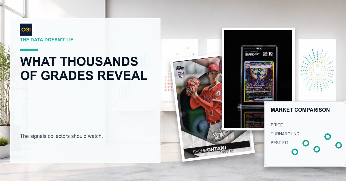 What Thousands of Graded Cards Reveal About the Card Market preview image