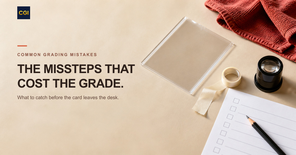 10 Common Card Grading Mistakes (And How to Avoid Them) preview image