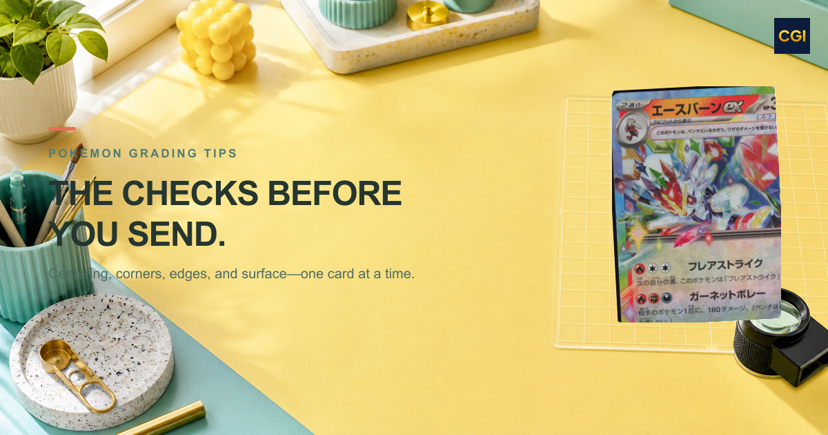 Pokemon Card Grading Tips: Maximize Your PSA and BGS Grades preview image