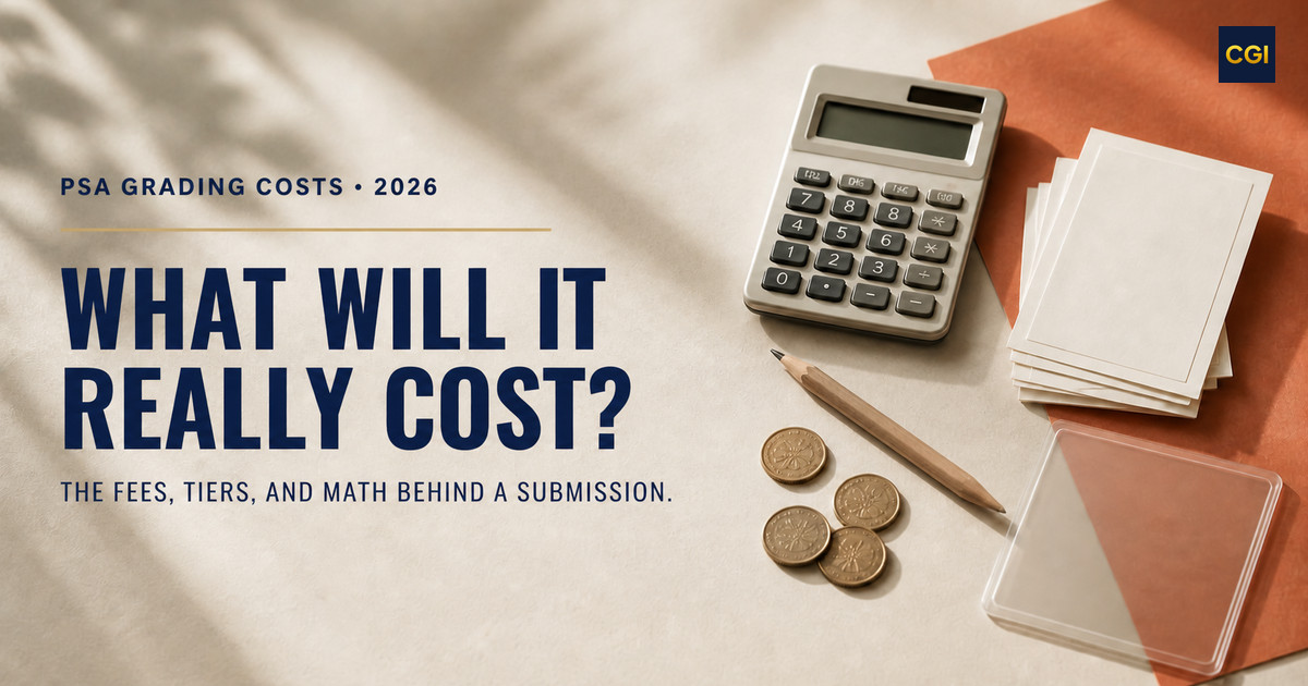 How Much Does PSA Grading Cost? Current 2026 Pricing preview image